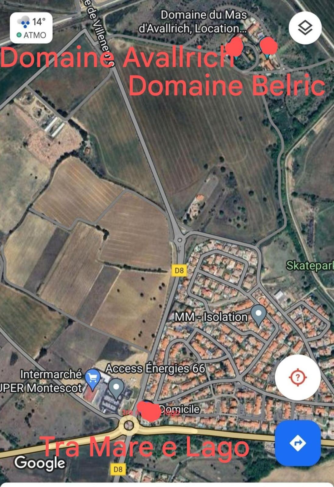 Montescot Tra Mare E Lago المظهر الخارجي الصورة